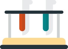 Test tubes icon