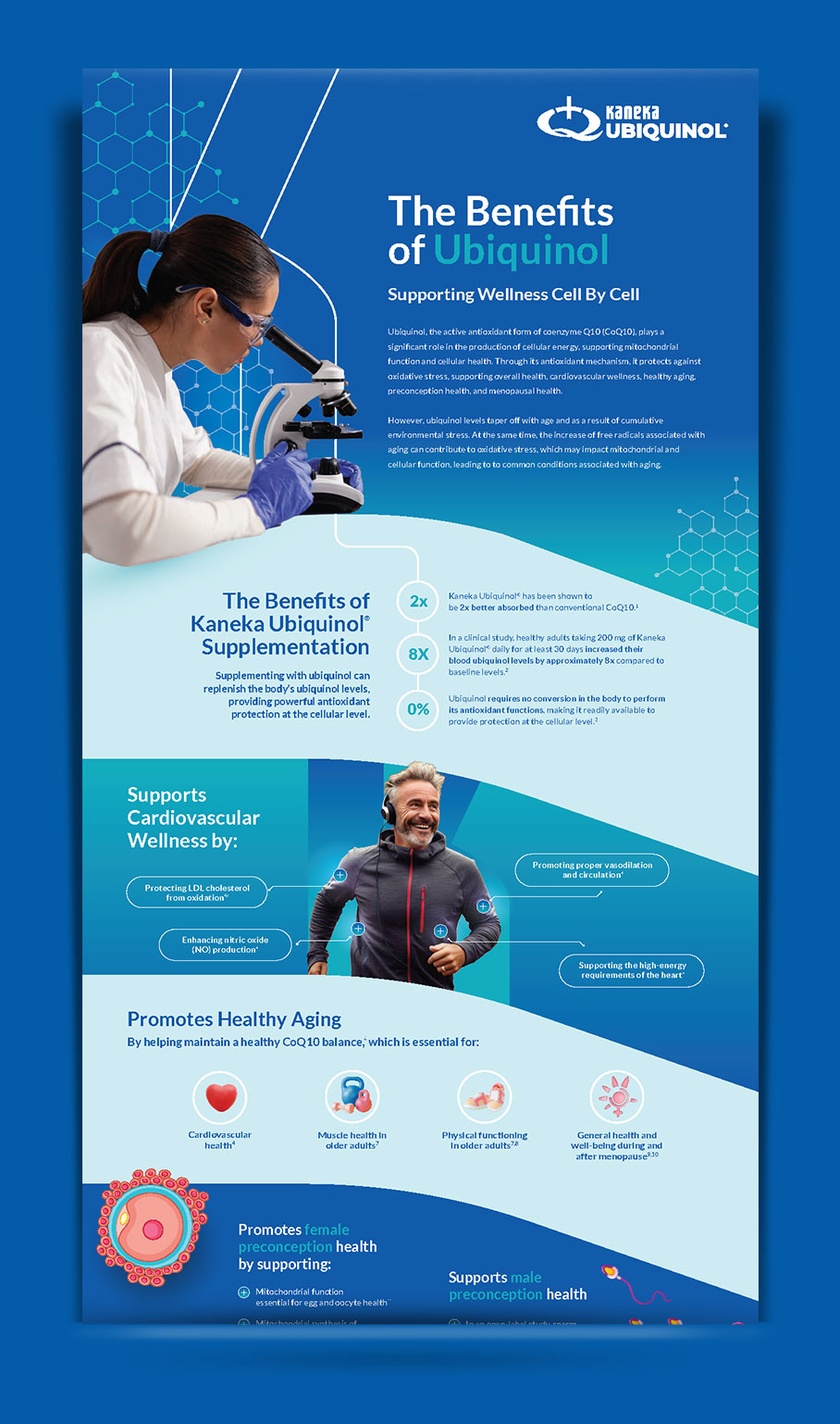 Infographic: The Benefits of Ubiquinol — Supporting Wellness Cell by Cell