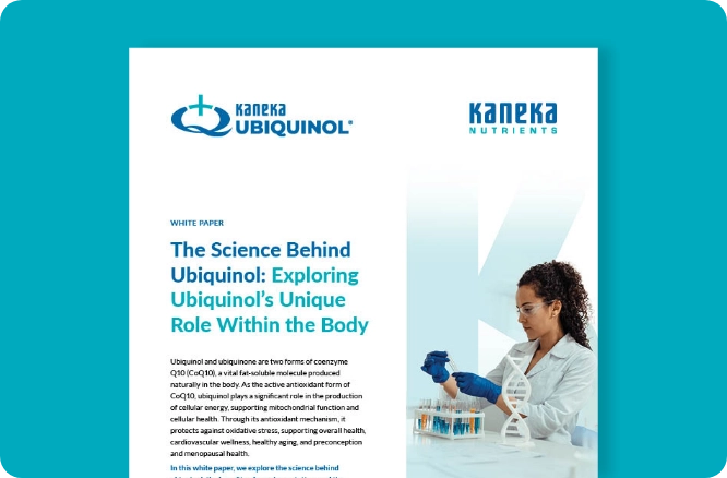 Kaneka Nutrients white paper: The Science Behind Ubiquinol